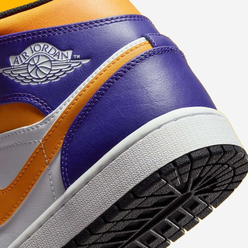 Nike Air Jordan 1 Mid Lakers Dq8426-517 – Image 2