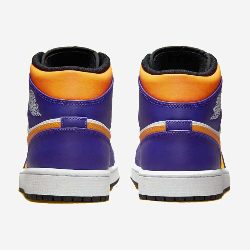 Nike Air Jordan 1 Mid Lakers Dq8426-517 – Image 3