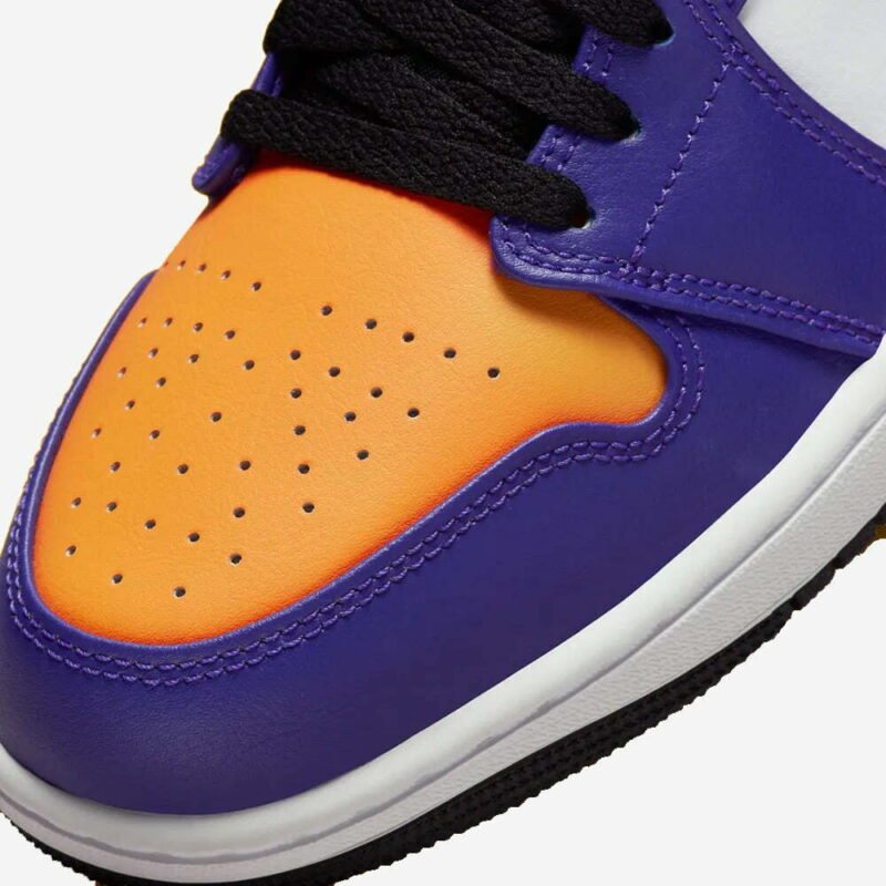 Nike Air Jordan 1 Mid Lakers Dq8426-517 – Image 4