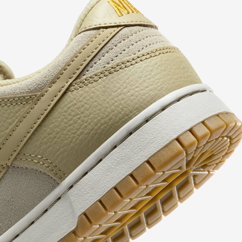 Nike Dunk Low Khaki Suede Gum Dz4513-200 – Image 2