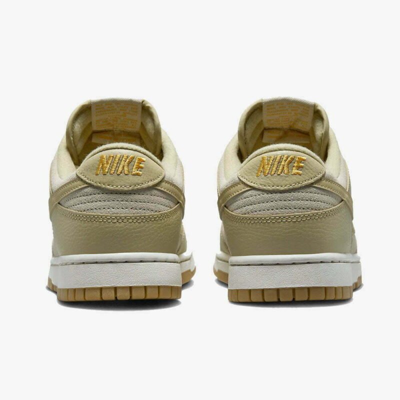 Nike Dunk Low Khaki Suede Gum Dz4513-200 – Image 3