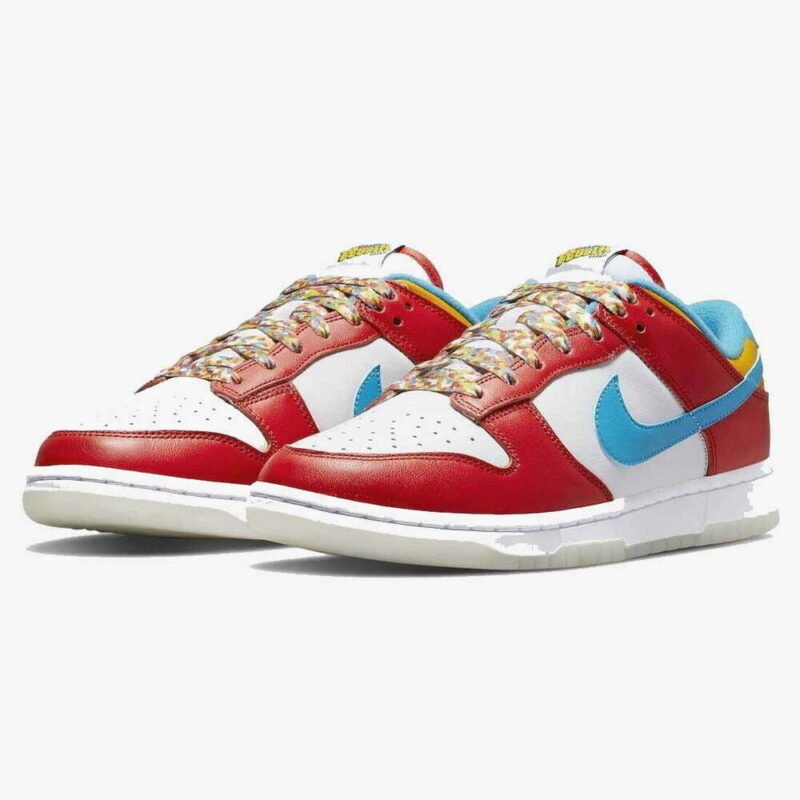 Nike Dunk Low Qs Lebron James Fruity Pebbles Dh8009-600 – Image 3