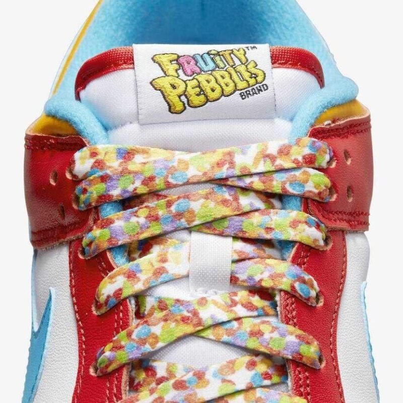 Nike Dunk Low Qs Lebron James Fruity Pebbles Dh8009-600 – Image 4
