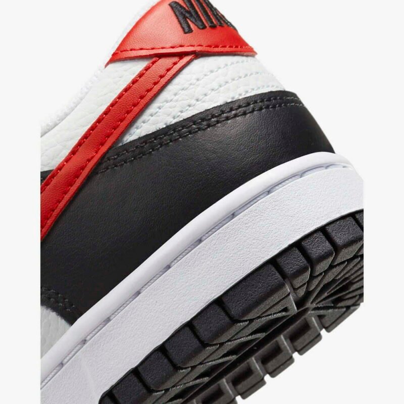 Nike Dunk Low Retro Red Swoosh Panda Fb3354-001 – Image 2
