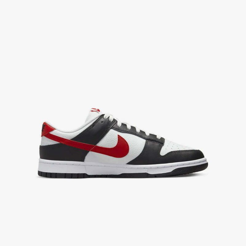 Nike Dunk Low Retro Red Swoosh Panda Fb3354-001