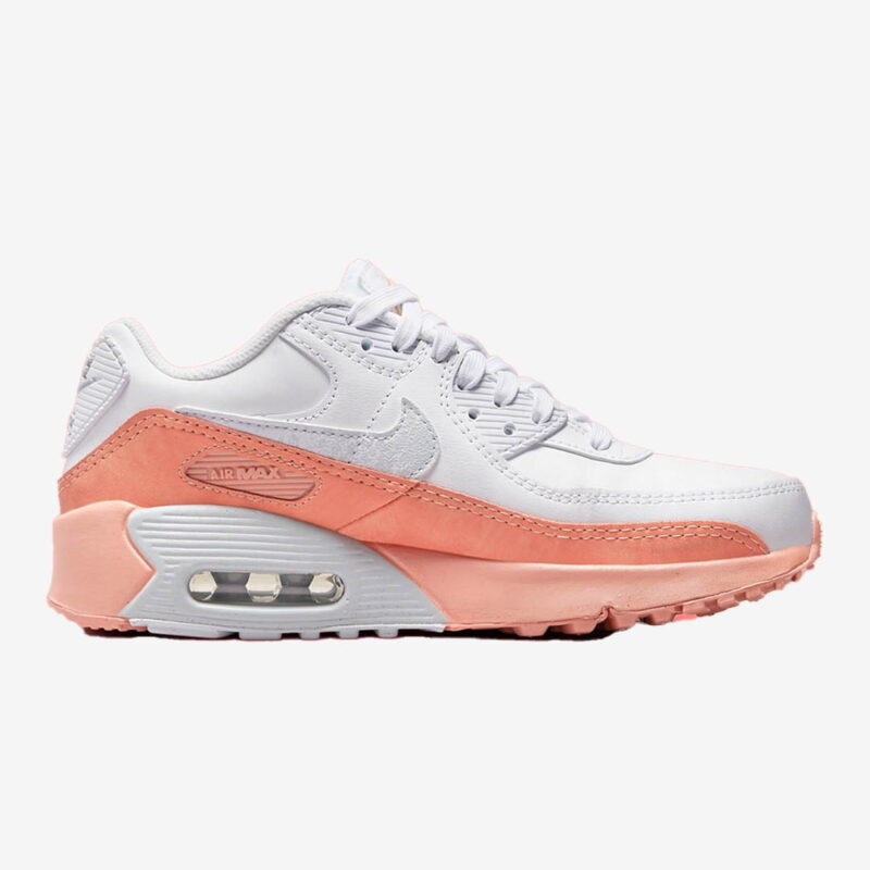 Nike Air Max 90 Leather Rainbow Salmon (GS) dm0956-100