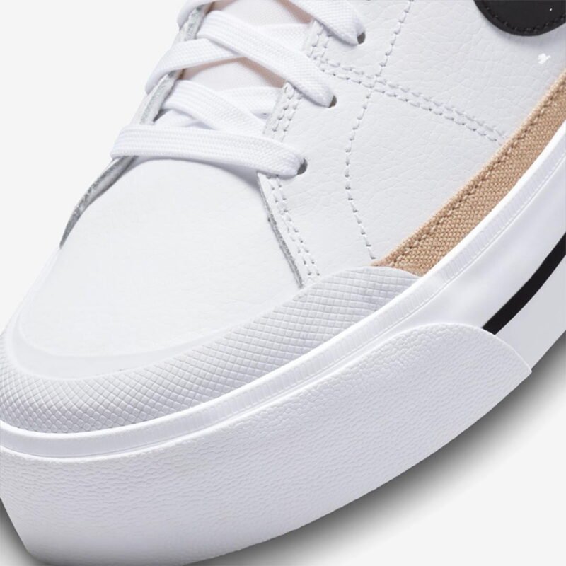 Nike Court Legacy Lift White Black dm7590-100 – Image 4