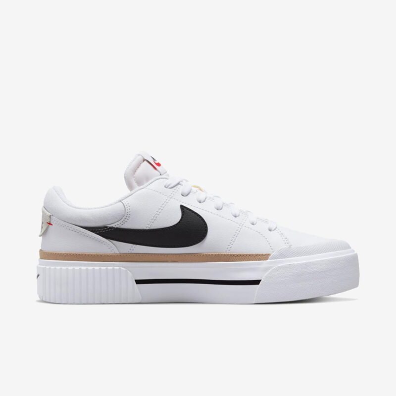 Nike Court Legacy Lift White Black dm7590-100