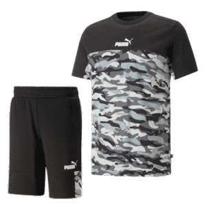Ensemble Puma  ESS BLOCK CAMO  black