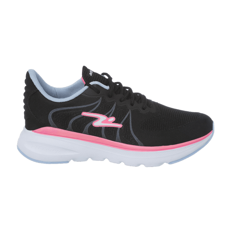 Adrun fit energy preto/rosa fluor/sky blue 10002F-1472