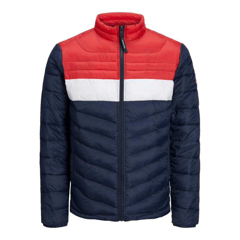 Veste Doudoune Jack & jones Homme Bleu/rouge 12211788