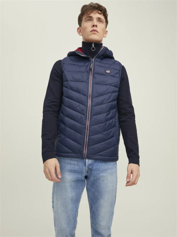Gilet  Doudoune Jack & jones Homme Bleu   12211789 – Image 4