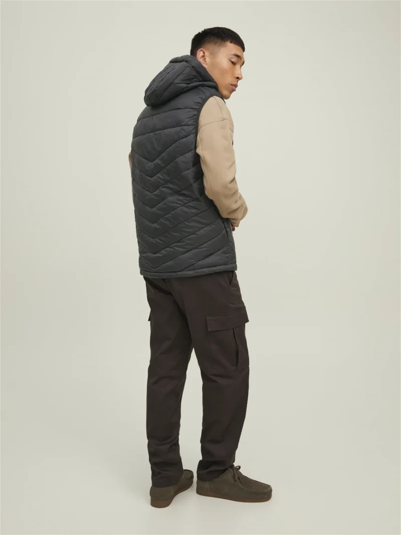 Gilet  Doudoune Jack & jones Homme Noir  12211789 – Image 2