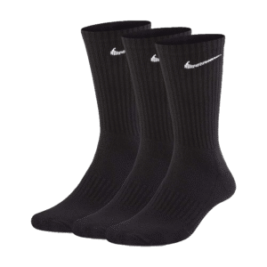 Chaussette Mi-haute Nike pack 3  Noir  coton  SX7664-010
