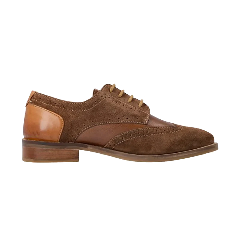 Dutches  Brogue W HI-TEC femme L013547 Marron