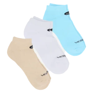 PACK chaussettes vestra low half cushion *3  VS0021-MIX