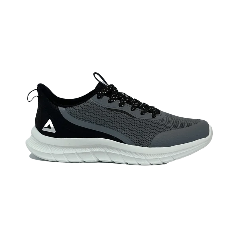 PEAK casual shoes mid. grey/black Homme E241327H-2320