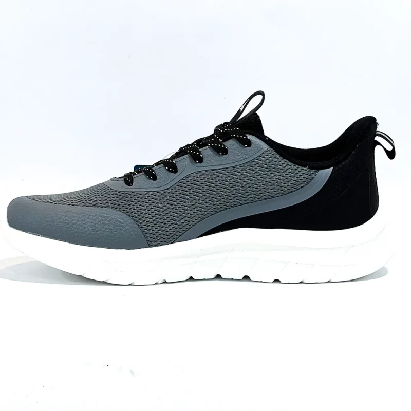 PEAK casual shoes mid. grey/black Homme E241327H-2320 – Image 3