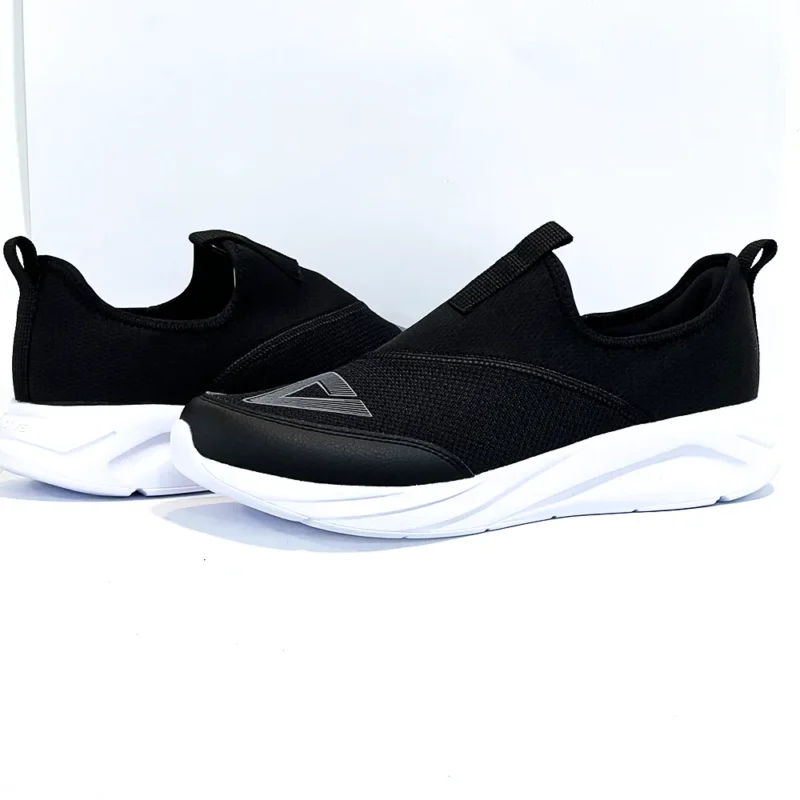 PEAK walking shoes black/white Homme E241341J-2010 – Image 2