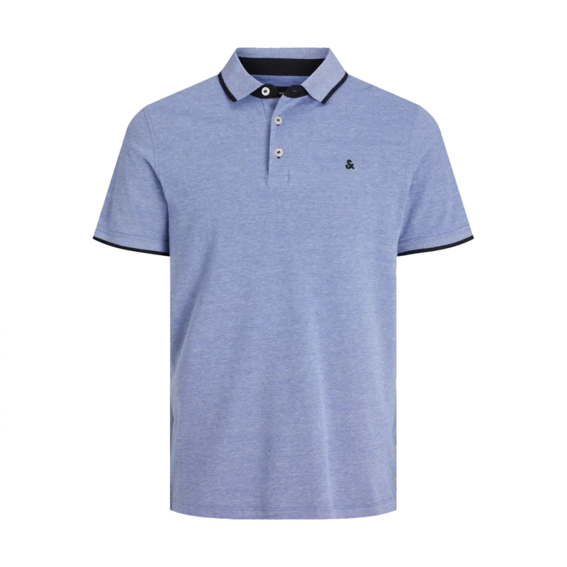 JACK & JONES jjepaulos polo ss noos Homme 121366668-BLUE
