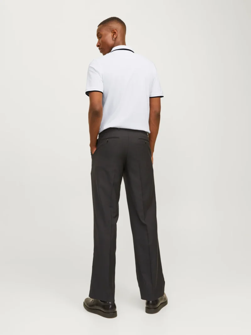 JACK & JONES jjepaulos polo ss noos Homme 121366668-WHITE – Image 5