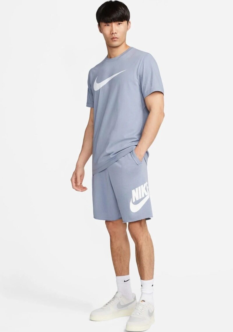 NIKE nike short sleeve swoosh printed logo Homme DX1983-548 – Image 3