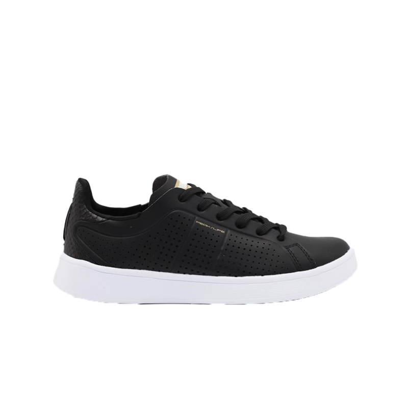PEAK casual shoes black/white Homme EW02508B-2010