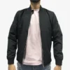 JACK & JONES jwhmash bomber jnr Enfant 12225571-BLACK