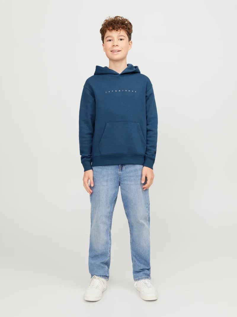 JACK & JONES jjestar jj sweat hood noos jnr Enfant 12237468 – Image 5