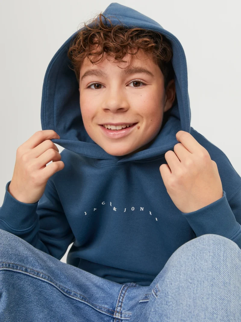 JACK & JONES jjestar jj sweat hood noos jnr Enfant 12237468 – Image 2