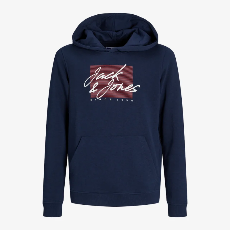 JACK & JONES jjzuri sweat hood jnr Enfant 12249874-navy