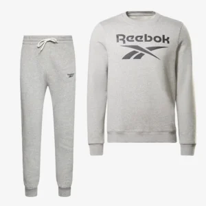 REEBOK ensemble sweat identity fleece crew - intemporalité et douceur au quotidien Homme GS1619