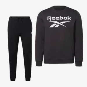 REEBOK ensemble sweat identity fleece crew - intemporalité et douceur au quotidien Homme GR1654