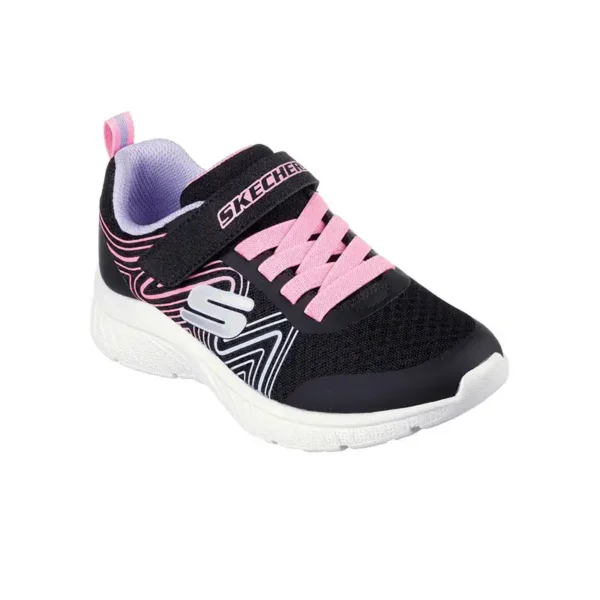 SKECHERS microspec plus - swirl sweet Enfant S303535L/BKMT – Image 2