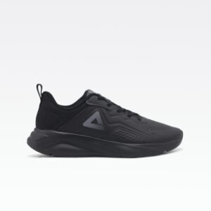 PEAK walking shoes all black Homme E234597J-Y291