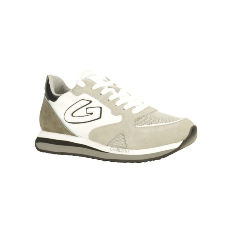 GUARDIANI wen 0092 low m suede/s.fabr/sue.gre Homme AGM009207 – Image 2