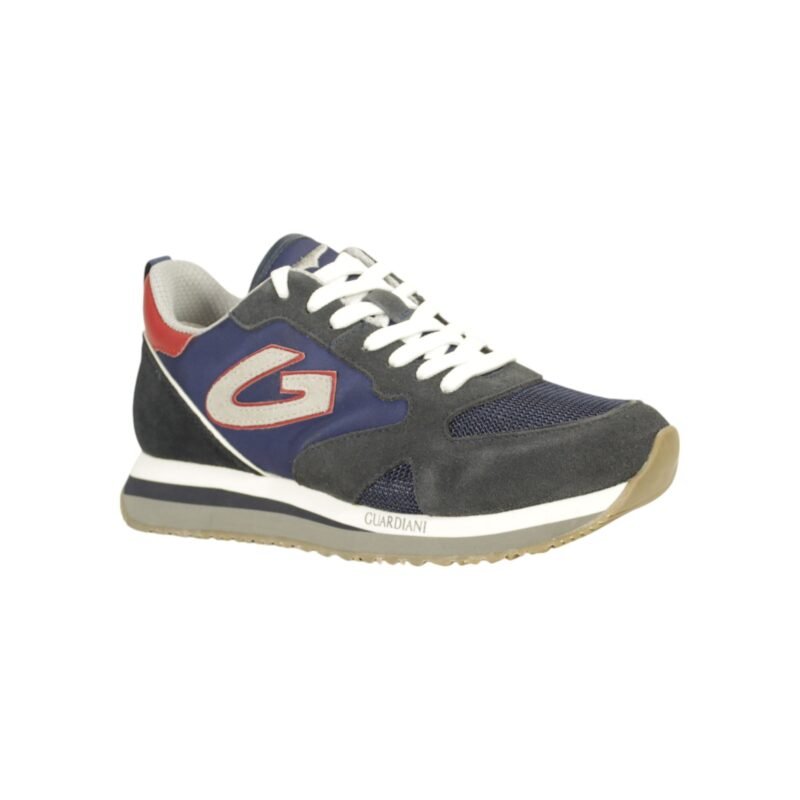GUARDIANI wen 0092 low m suede/s.fabr/leath.d Homme AGM009209 – Image 2