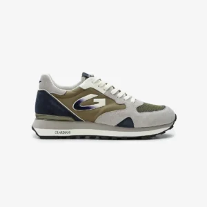 GUARDIANI wen 3161 low m suede beige/ blue/ m Homme AGM316102