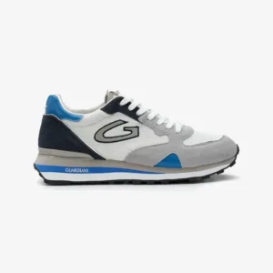 GUARDIANI wen 3163 low m suede grey/ blue/ me Homme AGM316306