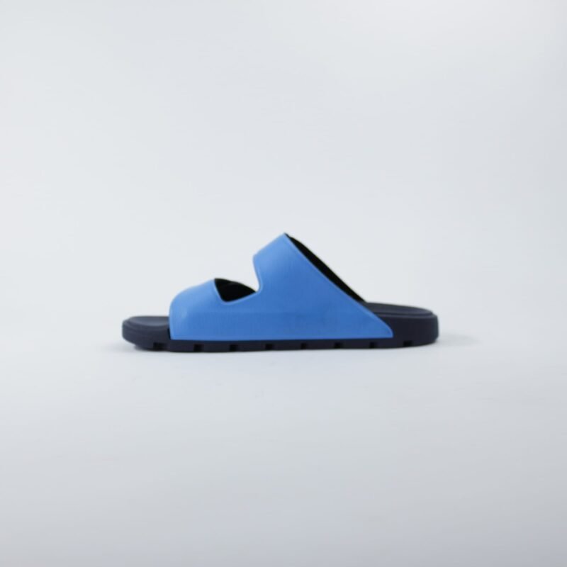 HARMONT&BLAINE ciabatta uomo blubber - logo azzurro - blu Homme EFM231-140-6580 – Image 3