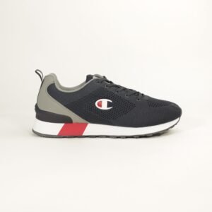 CHAMPION low cut shoe gu nny/grey/r 44 Homme S22149-BS501