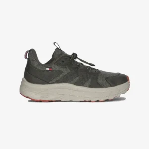 TOMMY sneaker bassa allacciata verdone Homme T3B9-33683-1695414