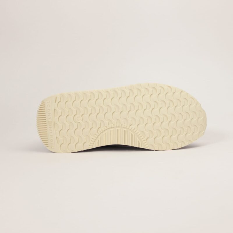 TOMMY flag low cut lace-up sneaker denim/grey 39 Homme – Image 3
