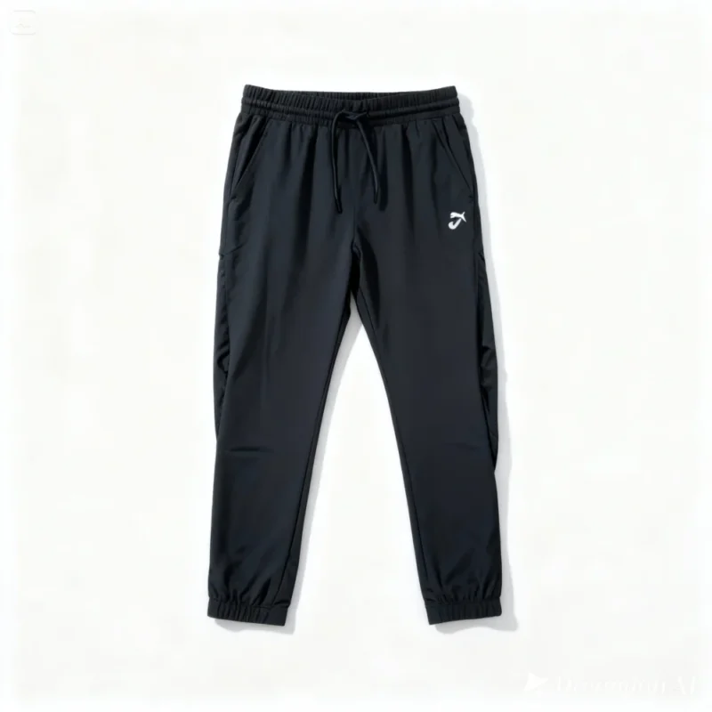 pantalon de survetement - 2031E983-BLACK – Image 2
