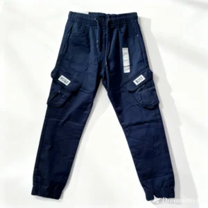 pantalon cargo enfant - BOS001-NAVY