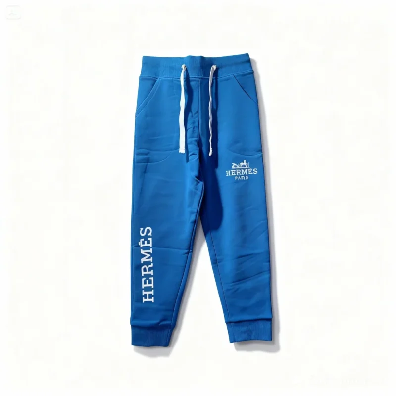 pantalon jogging enfant - HRMS001-BLUE – Image 2