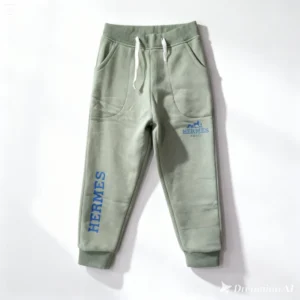 pantalon jogging enfant - HRMS001-VERT