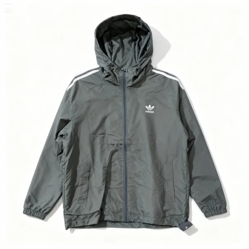 veste avec capuche adida - IU3475-GREY